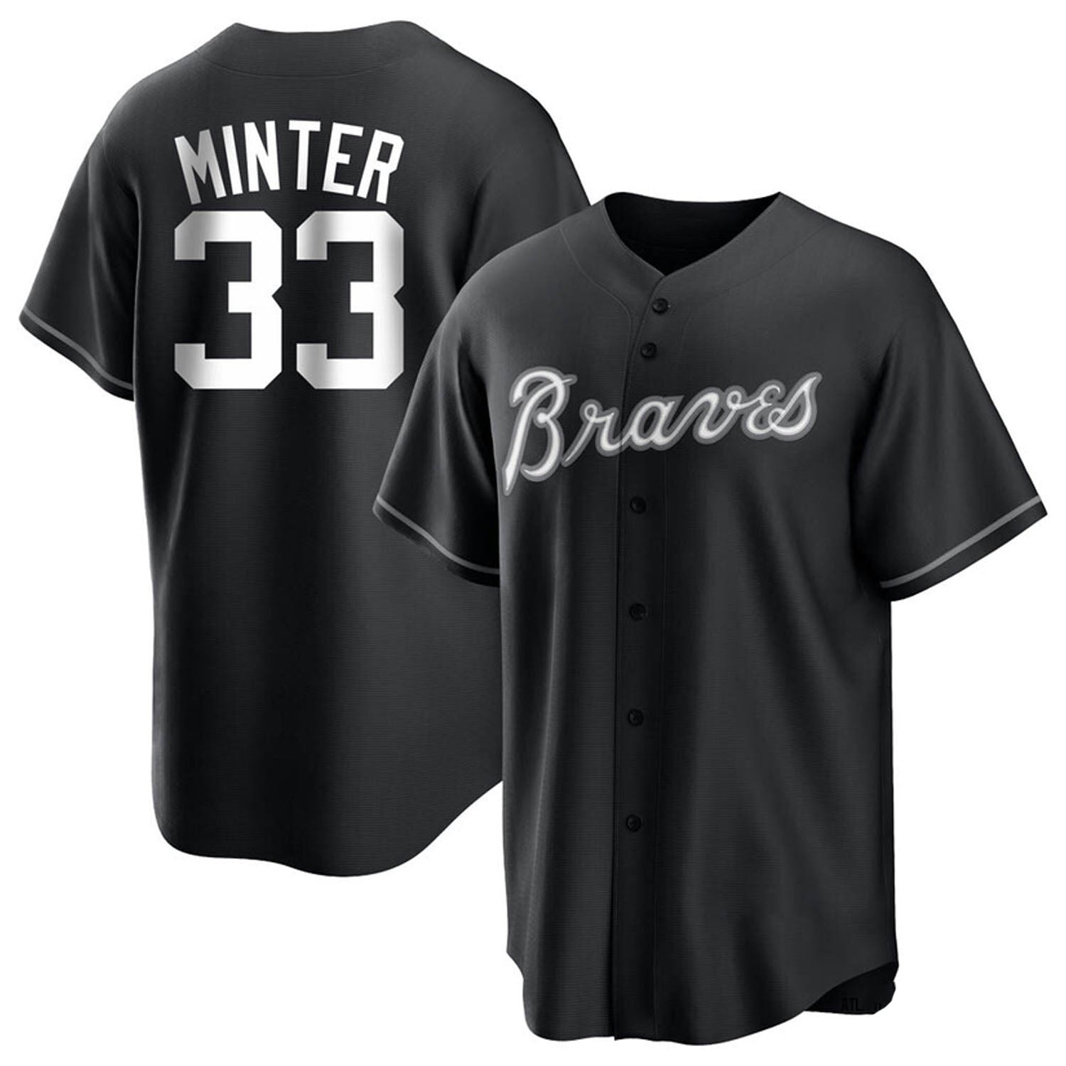 A.J. Minter Atlanta Braves 33 Jersey