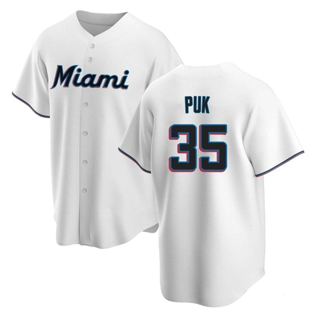 A.J. Puk Miami Marlins 35 Jersey