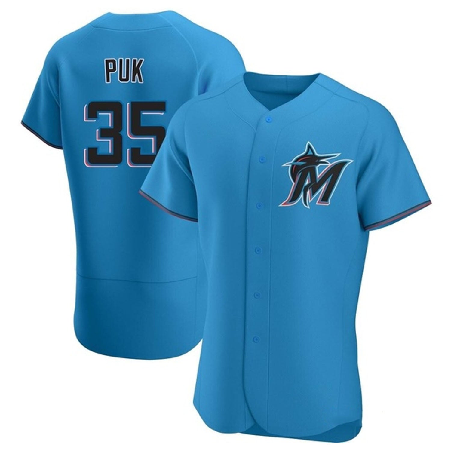 A.J. Puk Miami Marlins 35 Jersey