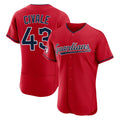Aaron Civale Cleveland Guardians 43 Jersey