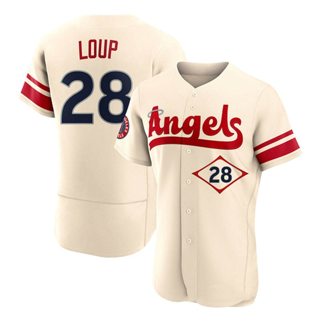Aaron Loup Los Angeles Angels 28 Jersey