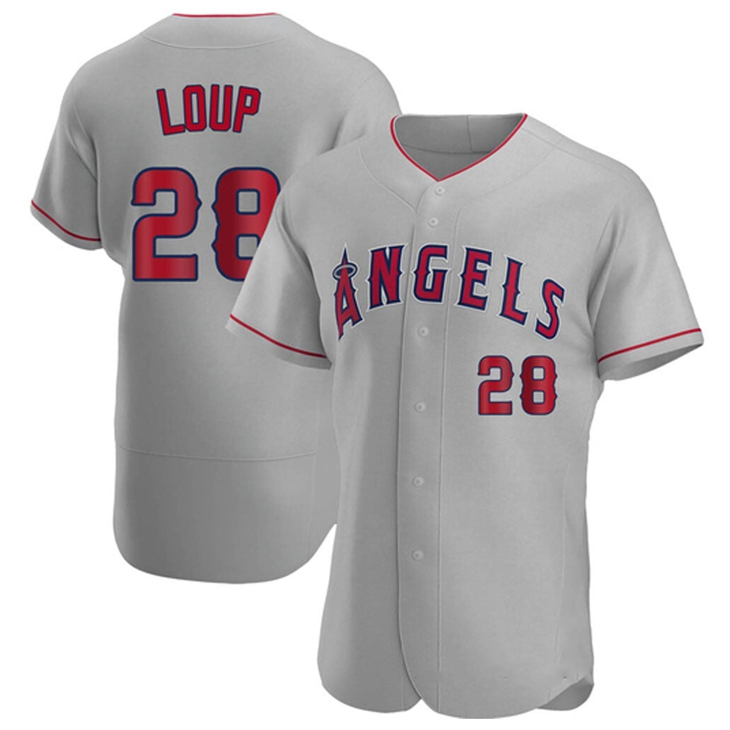 Aaron Loup Los Angeles Angels 28 Jersey