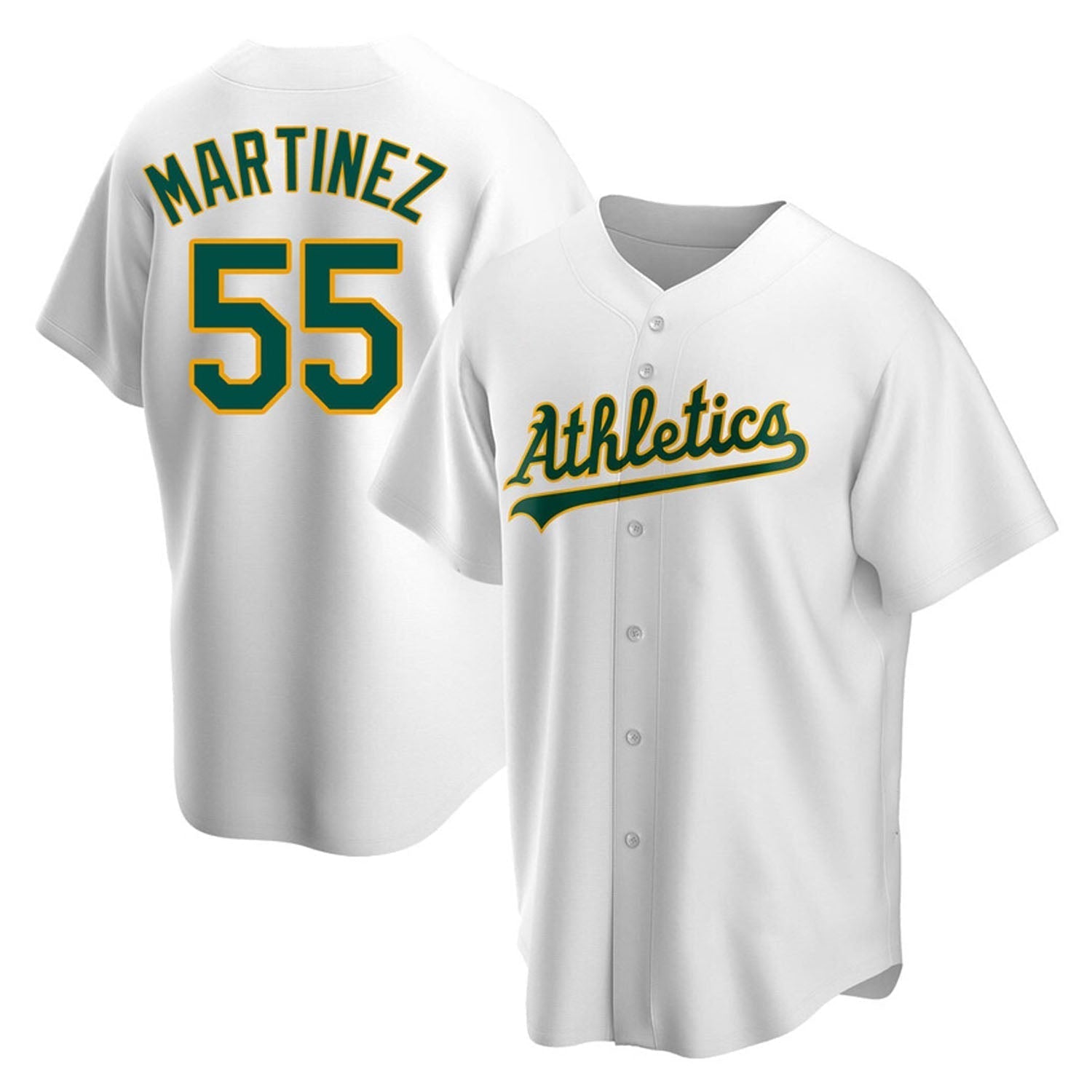 Adrian Martinez Oakland Athletics 55 Jersey