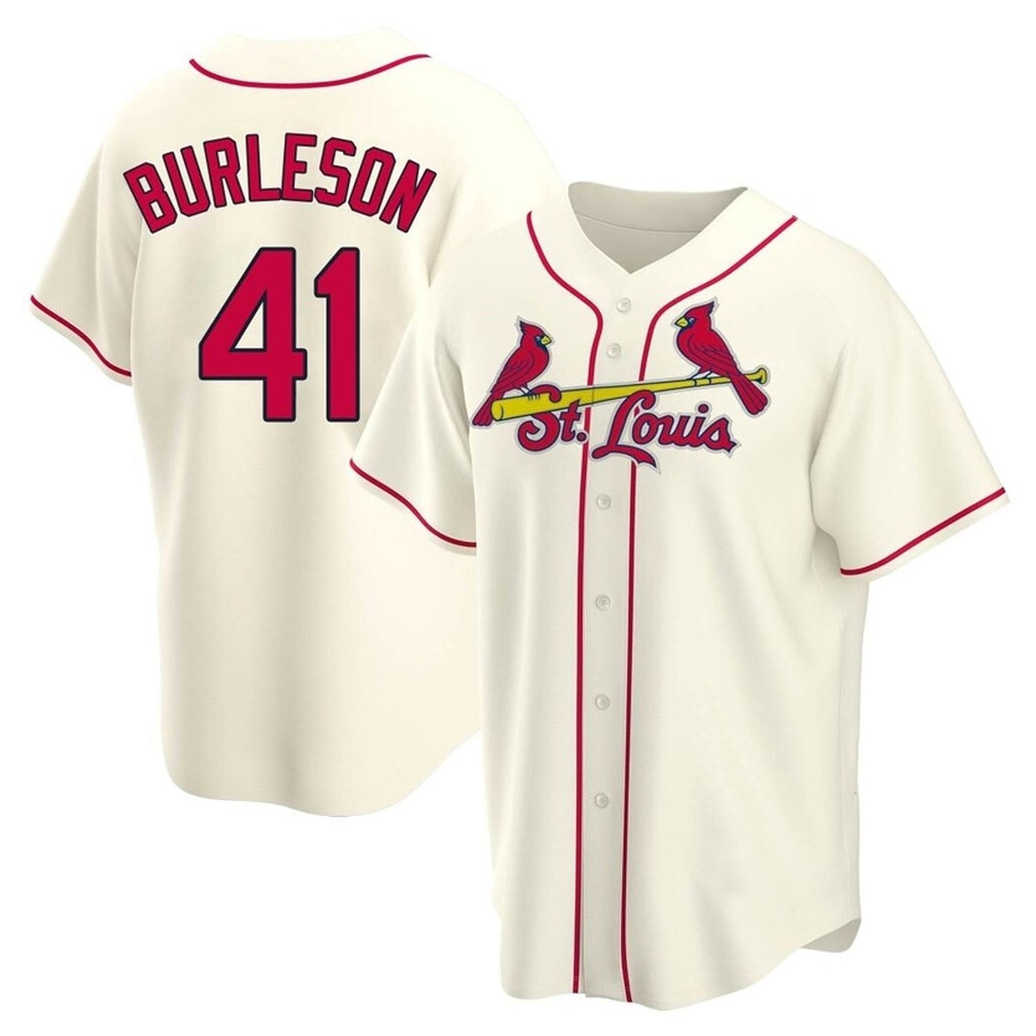 Alec Burleson St Louis Cardinals 41 Jersey