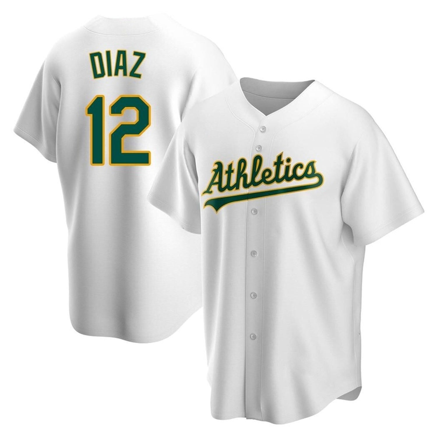 Aledmys Diaz Oakland Athletics 12 Jersey