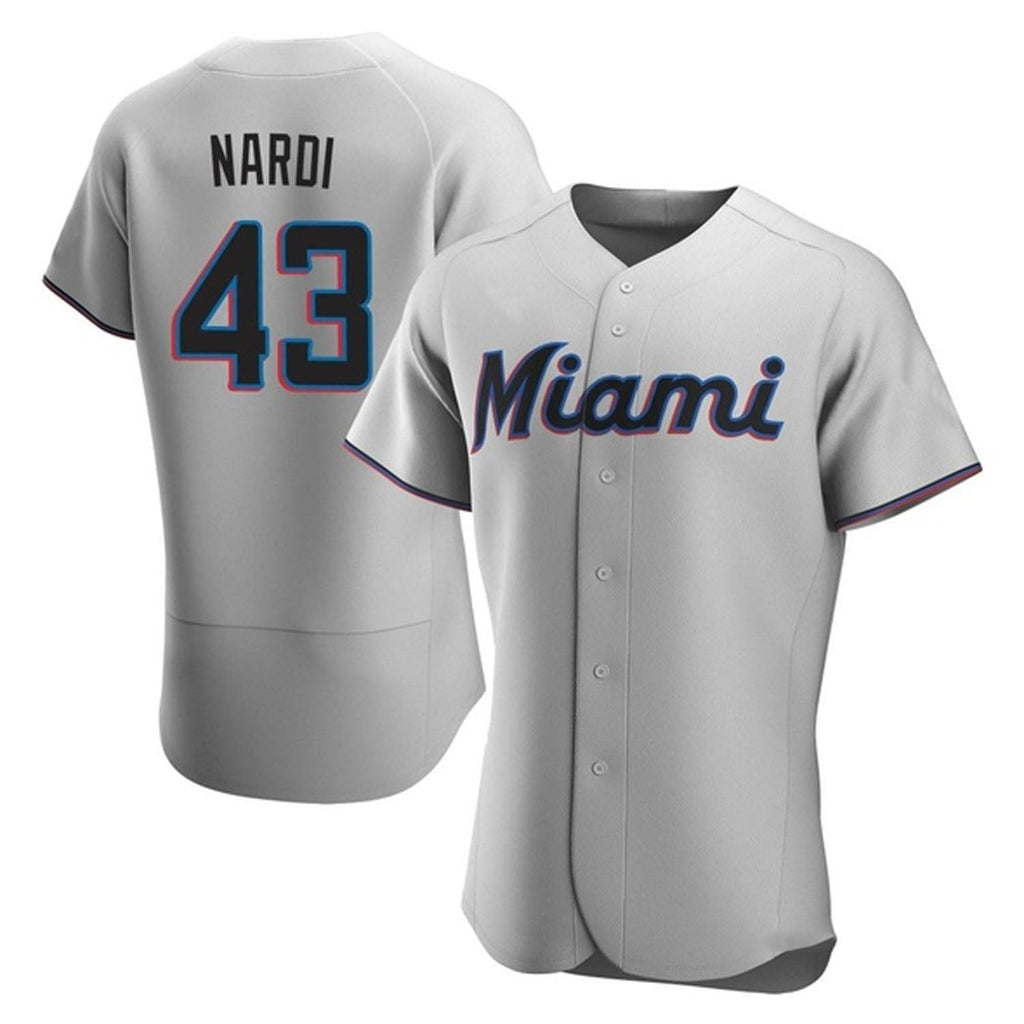 Andrew Nardi Miami Marlins 43 Jersey