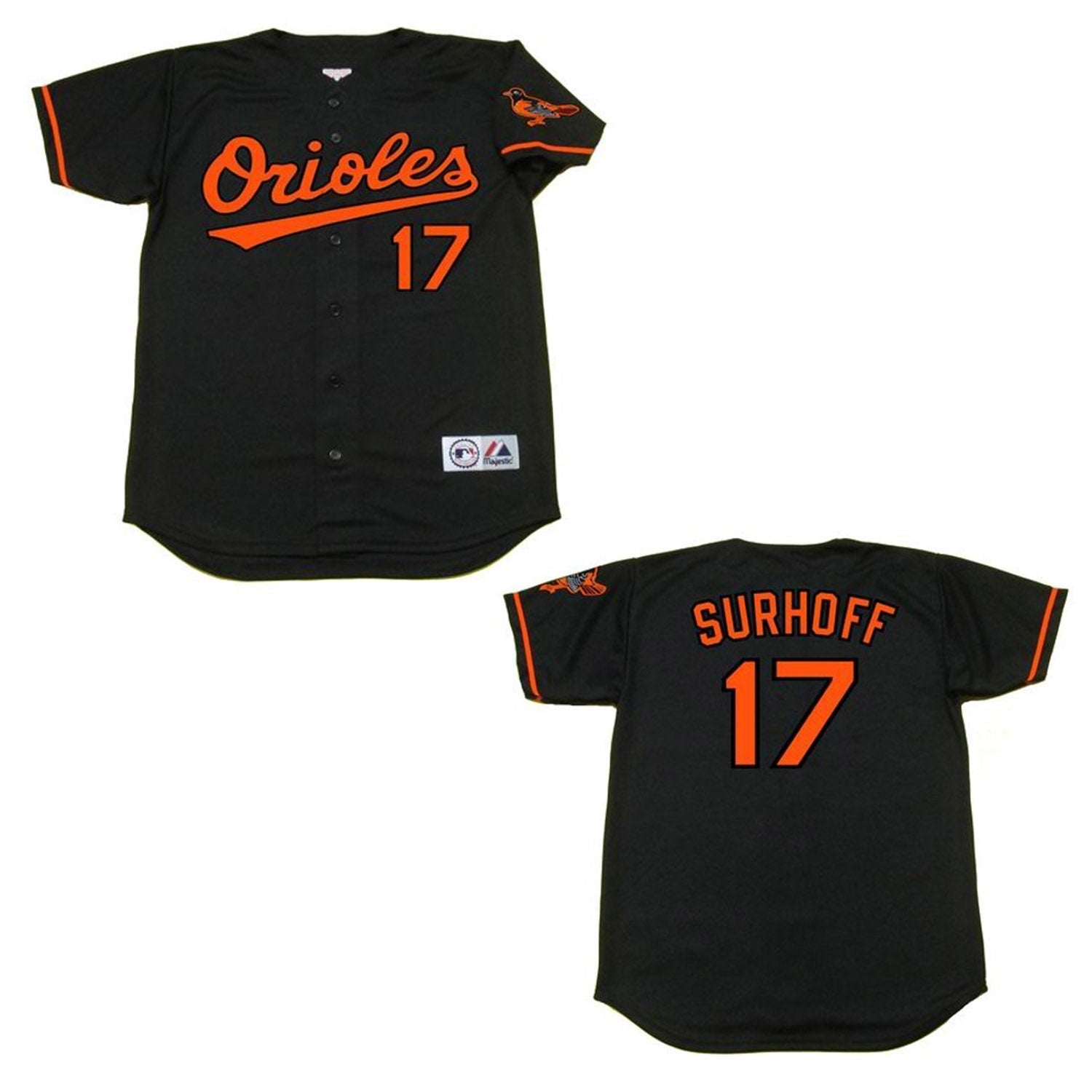 BJ Surhoff Baltimore Orioles 17 Jersey
