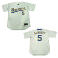 BJ Surhoff Milwaukee Brewers 5 Jersey