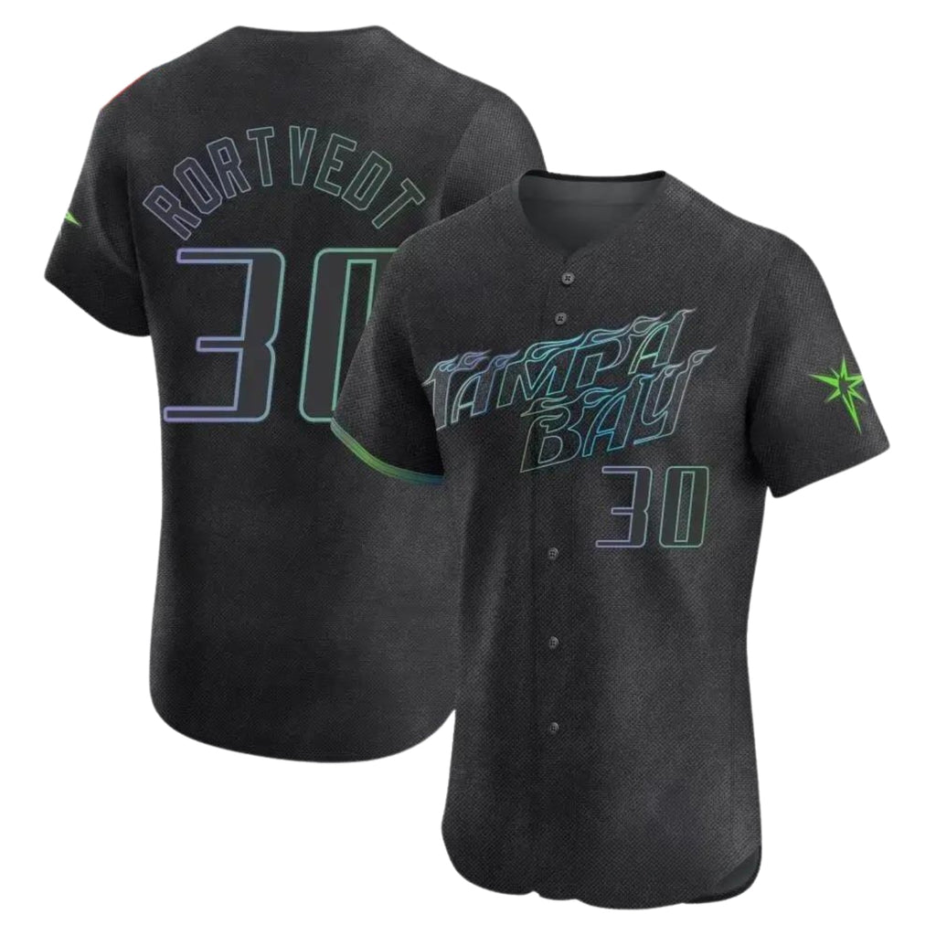 Ben Rortvedt Tampa Bay Rays 30 Jersey
