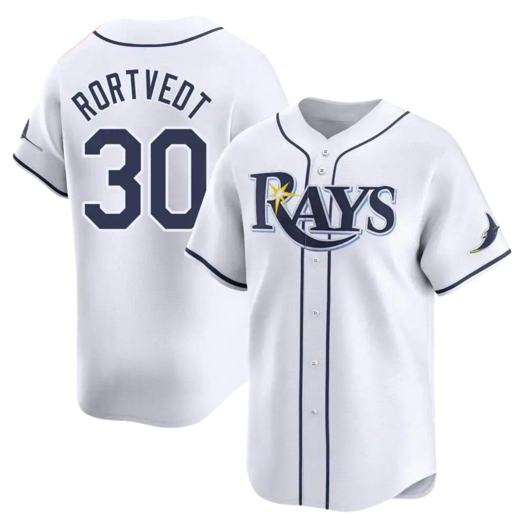 Ben Rortvedt Tampa Bay Rays 30 Jersey