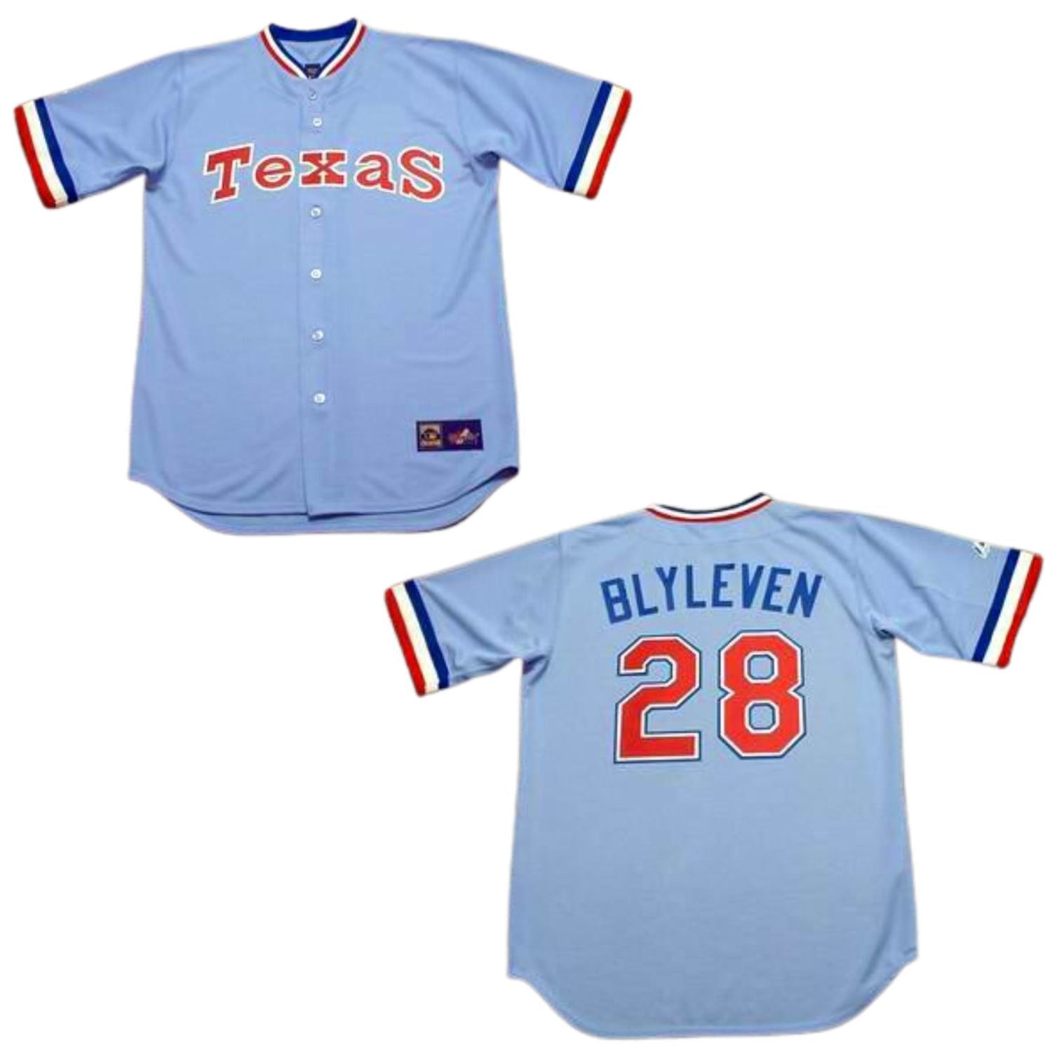 Bert Blyleven Texas Rangers 28 Jersey