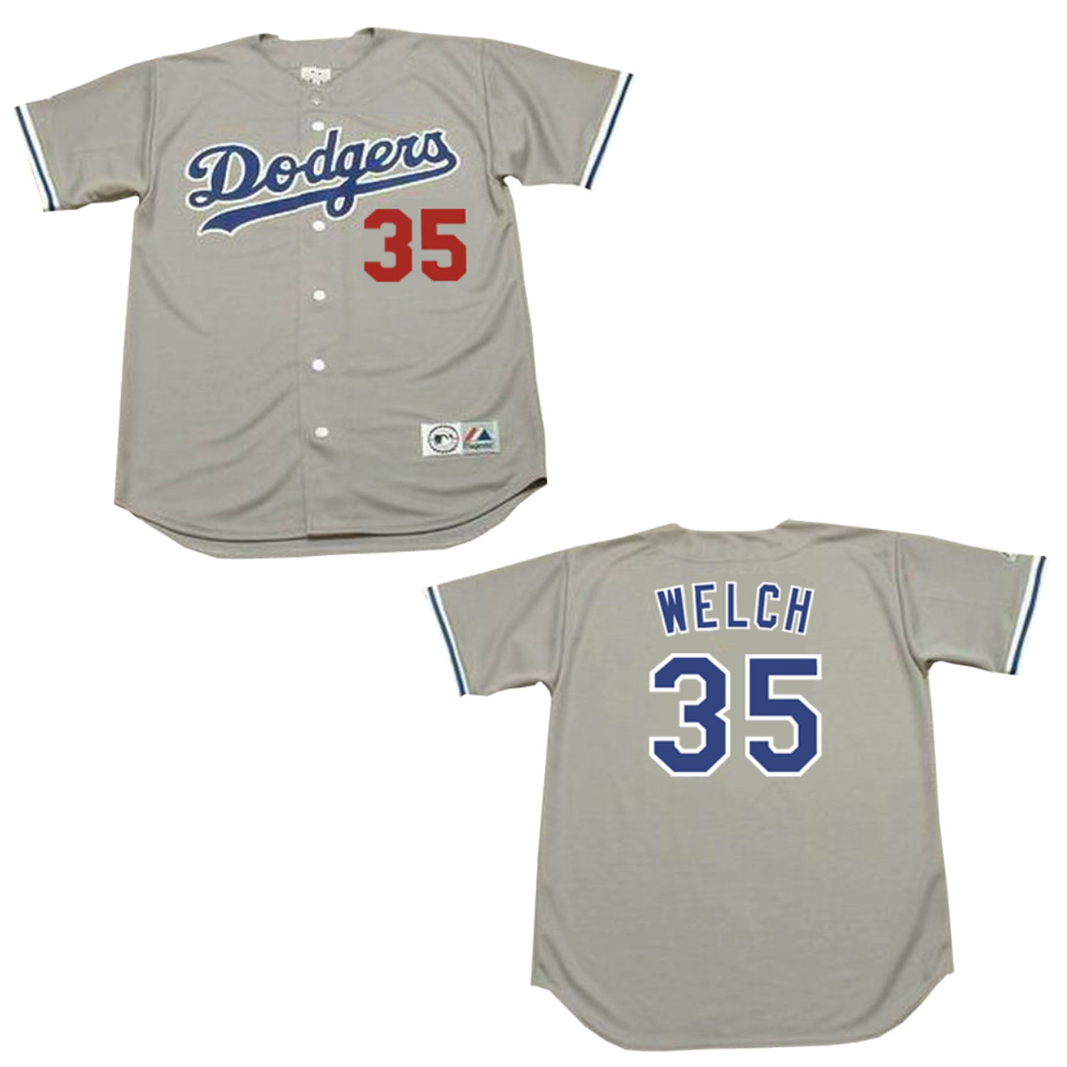 Bob Welch Los Angeles Dodgers 35 Jersey