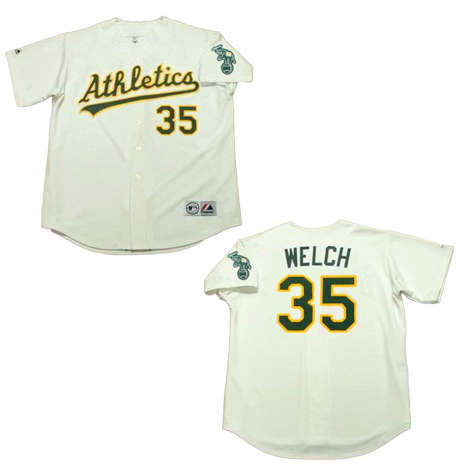 Bob Welch Oakland Athletics 35 Jersey