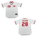 Bobby Tolan Cincinnati Reds 28 Jersey