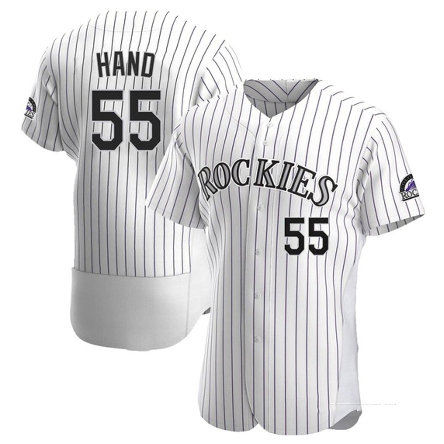 Brad Hand Colorado Rockies 55 Jersey