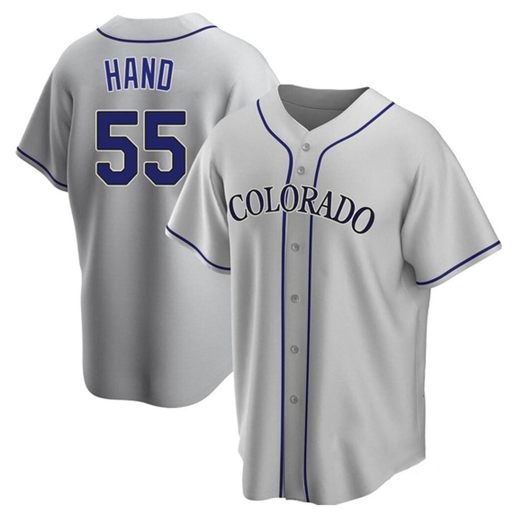 Brad Hand Colorado Rockies 55 Jersey