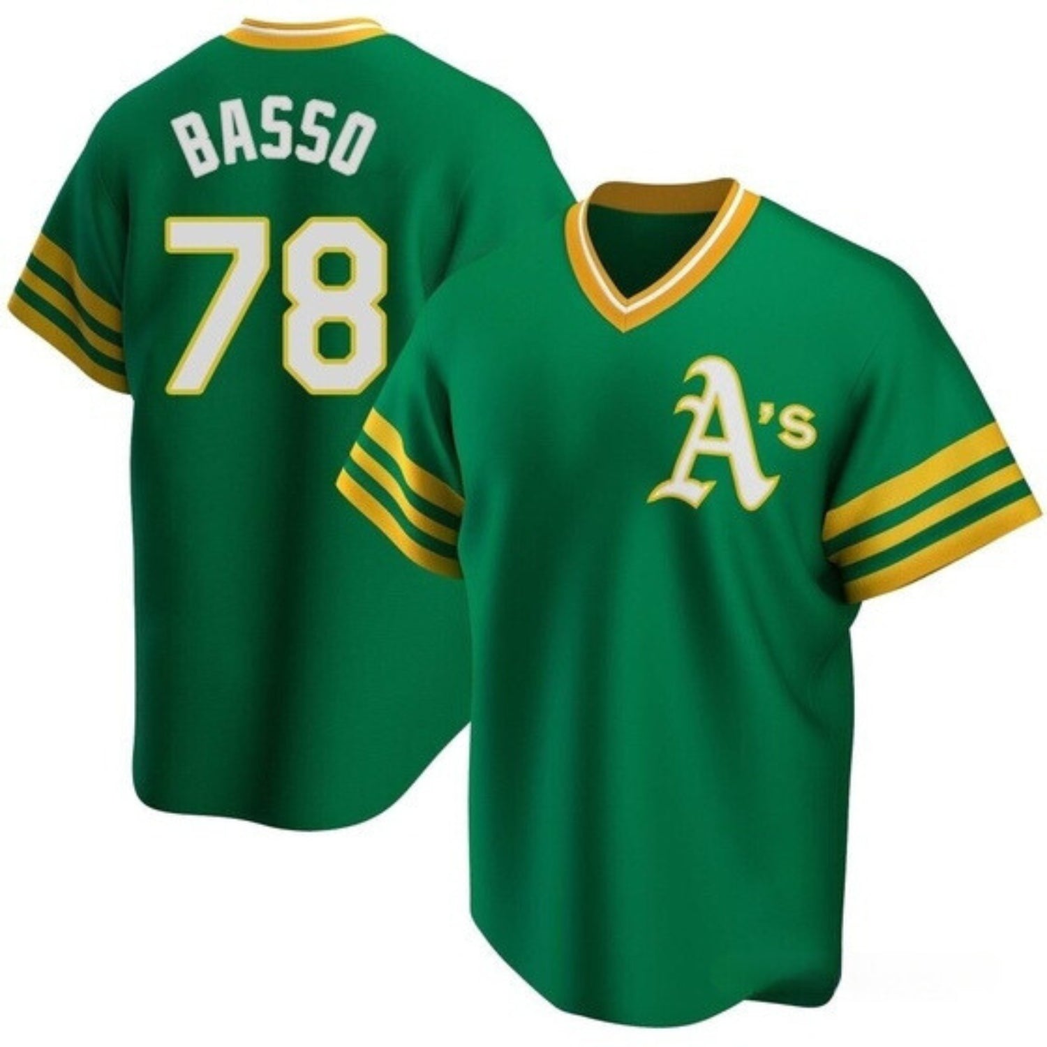 Brady Basso Oakland Atheltics 78 Jersey