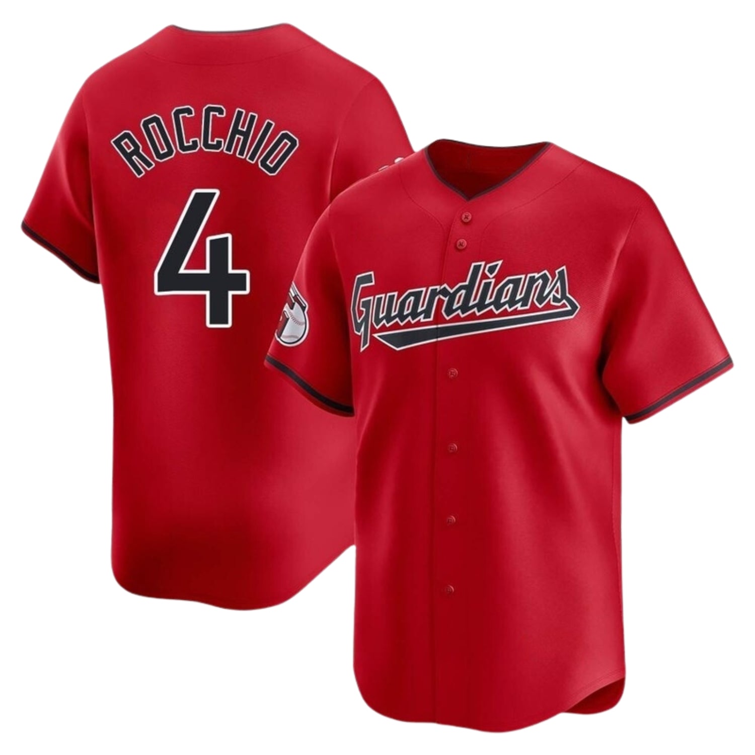 Brayan Rocchio Cleveland Guardians 4 Jersey