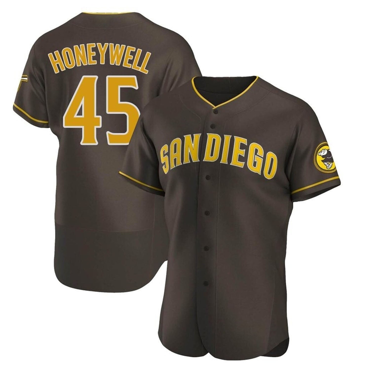 Brent Honeywell Jr San Diego Padres 45 Jersey