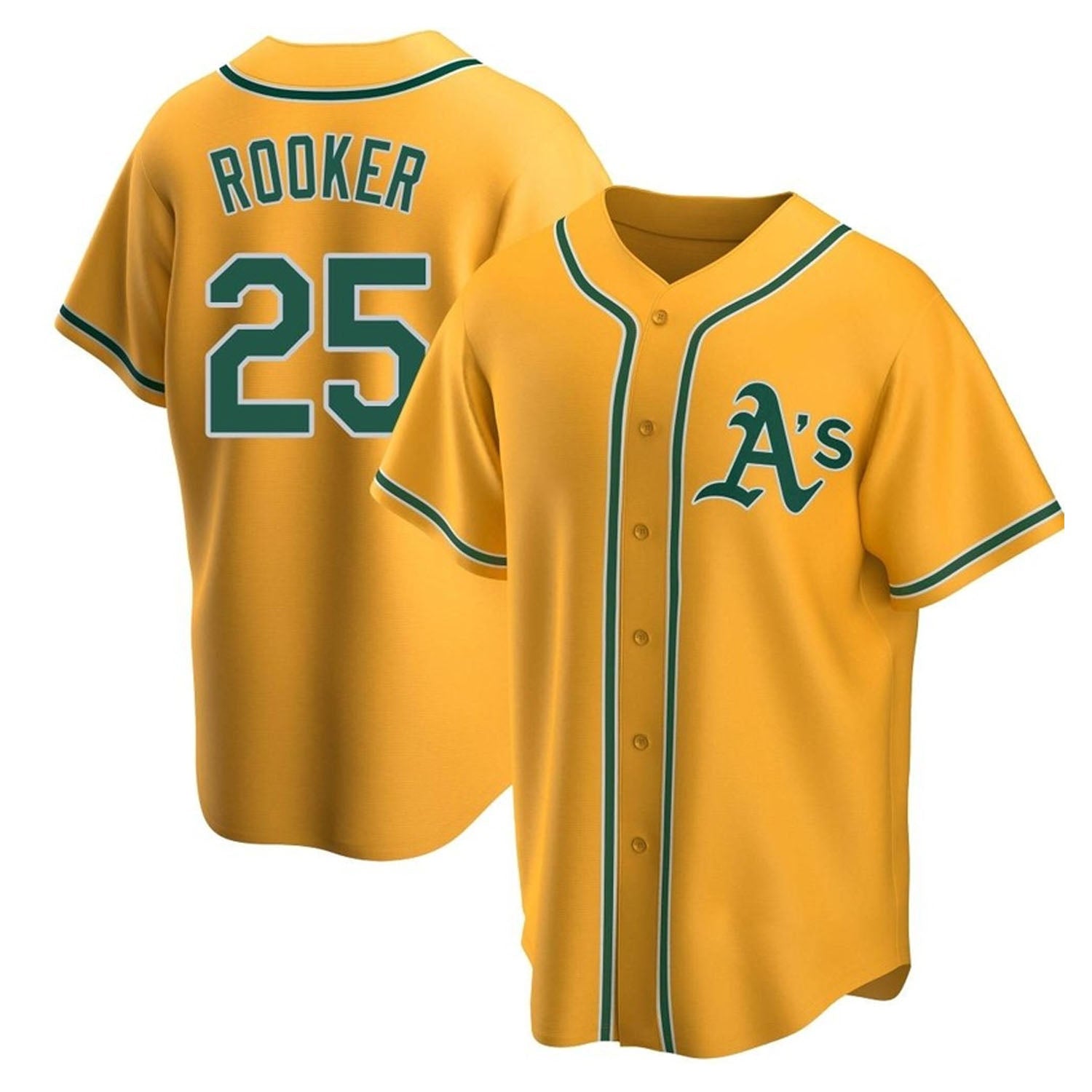 Brent Rooker Oakland Athletics 25 Jersey