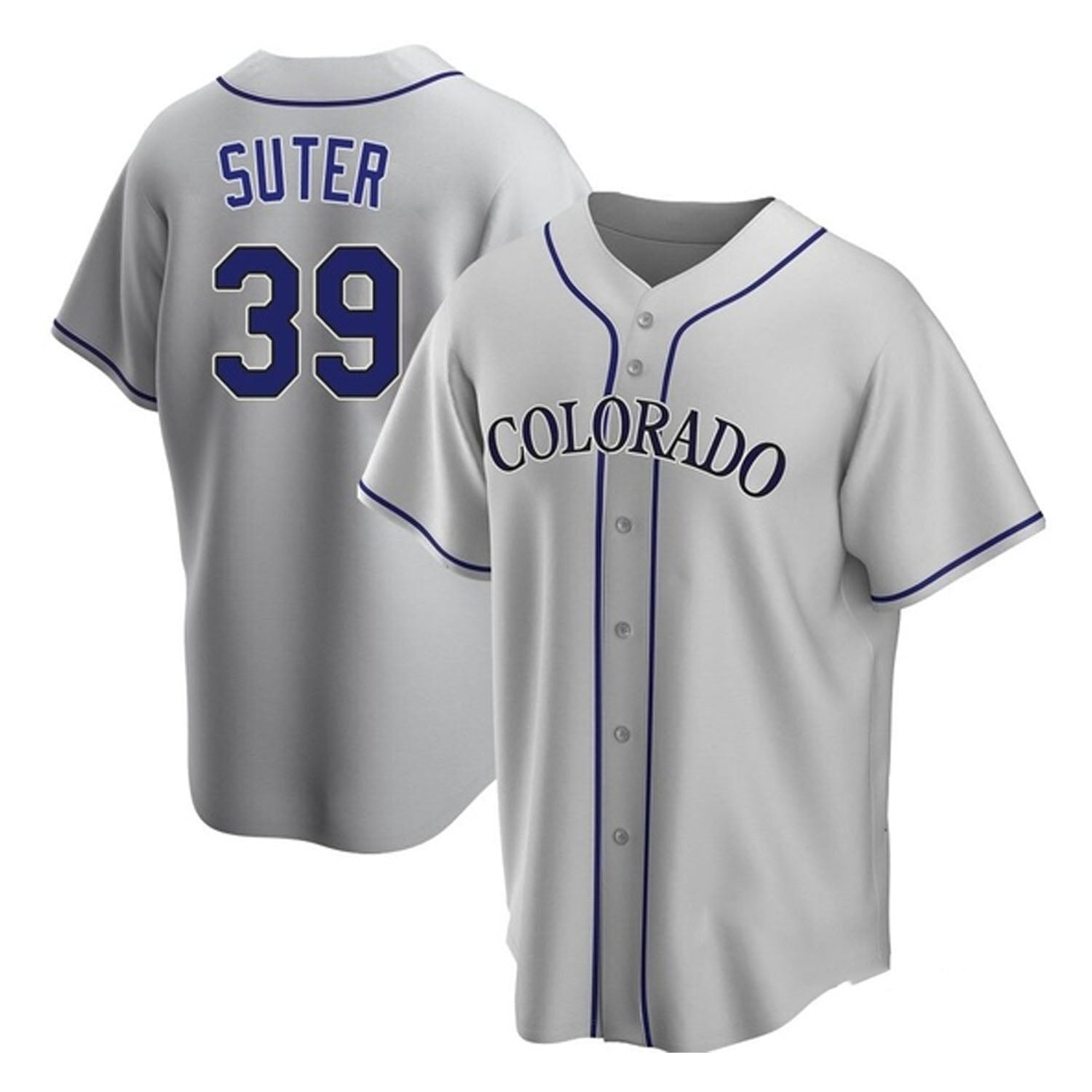 Brent Suter Colorado Rockies 39 Jersey