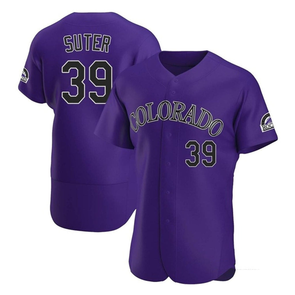 Brent Suter Colorado Rockies 39 Jersey