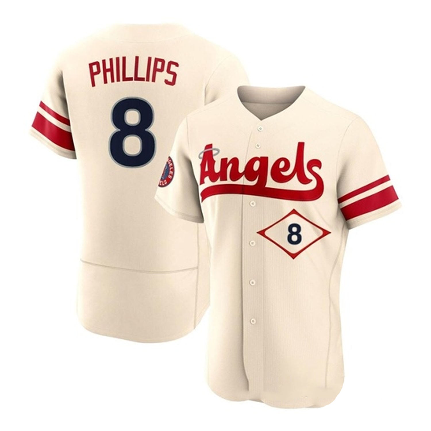 Brett Phillips Los Angeles Angels 8 Jersey