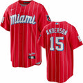 Brian Anderson Miami Marlins 15 Jersey