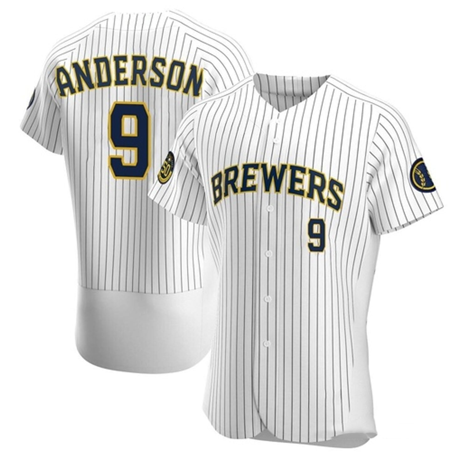 Brian Anderson Milwaukee Brewers 9 Jersey