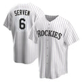 Brian Serven Colorado Rockies 6 Jersey