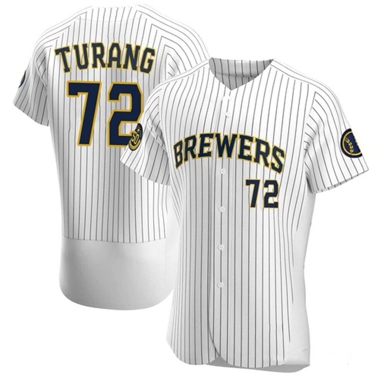 Brice Turang Milwaukee Brewers 72 Jersey