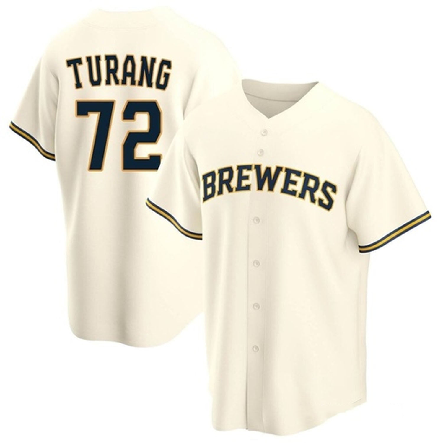Brice Turang Milwaukee Brewers 72 Jersey