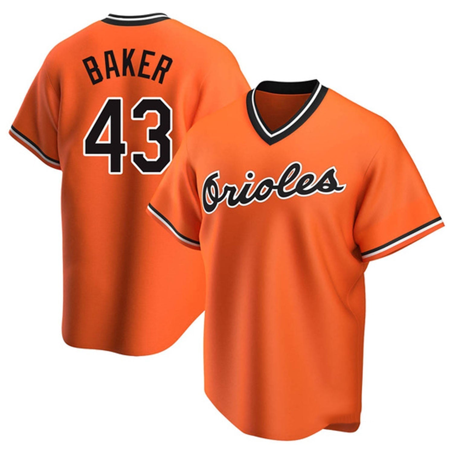Bryan Baker Baltimore Orioles 43 Jersey