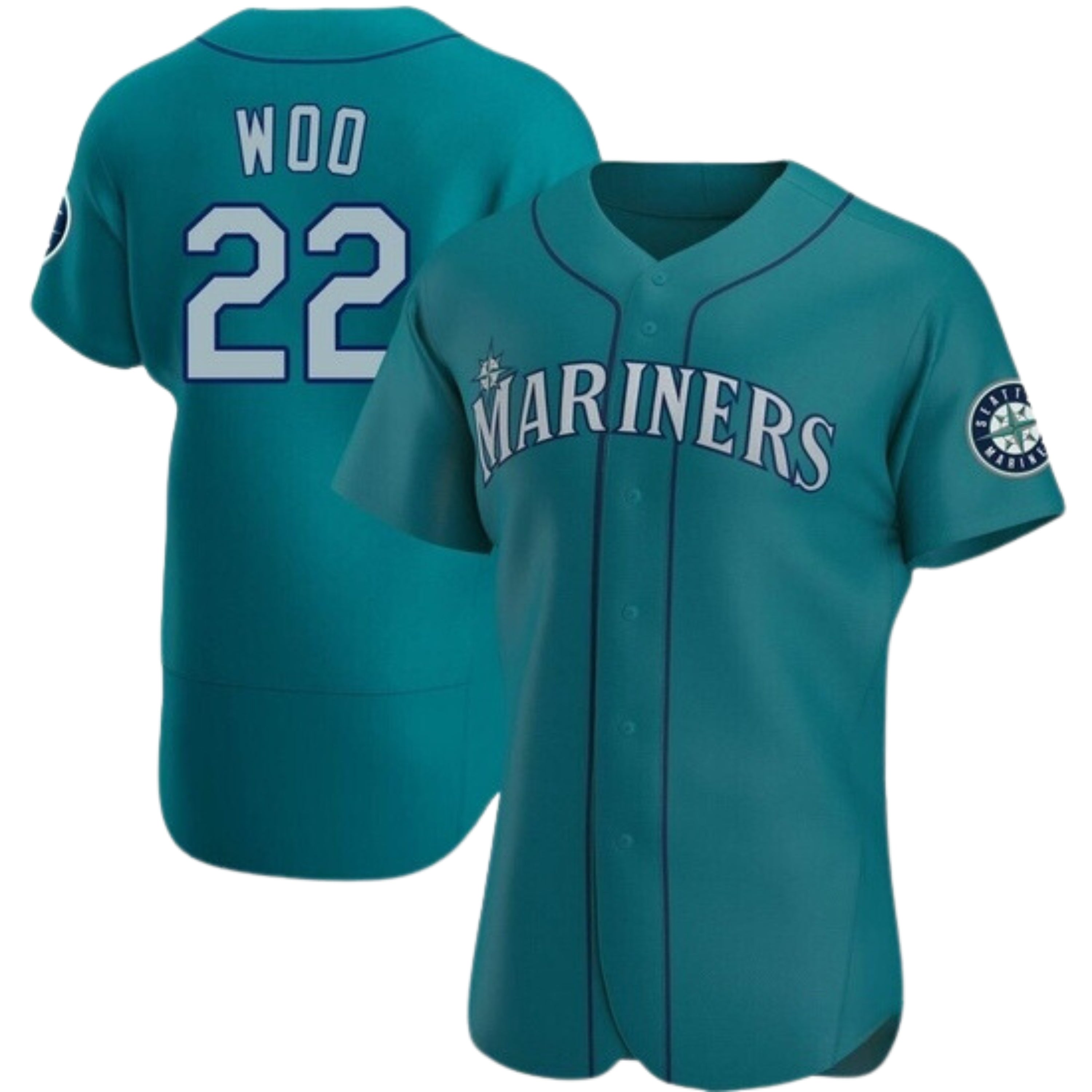 Bryan Woo Seattle Mariners 22 Jersey