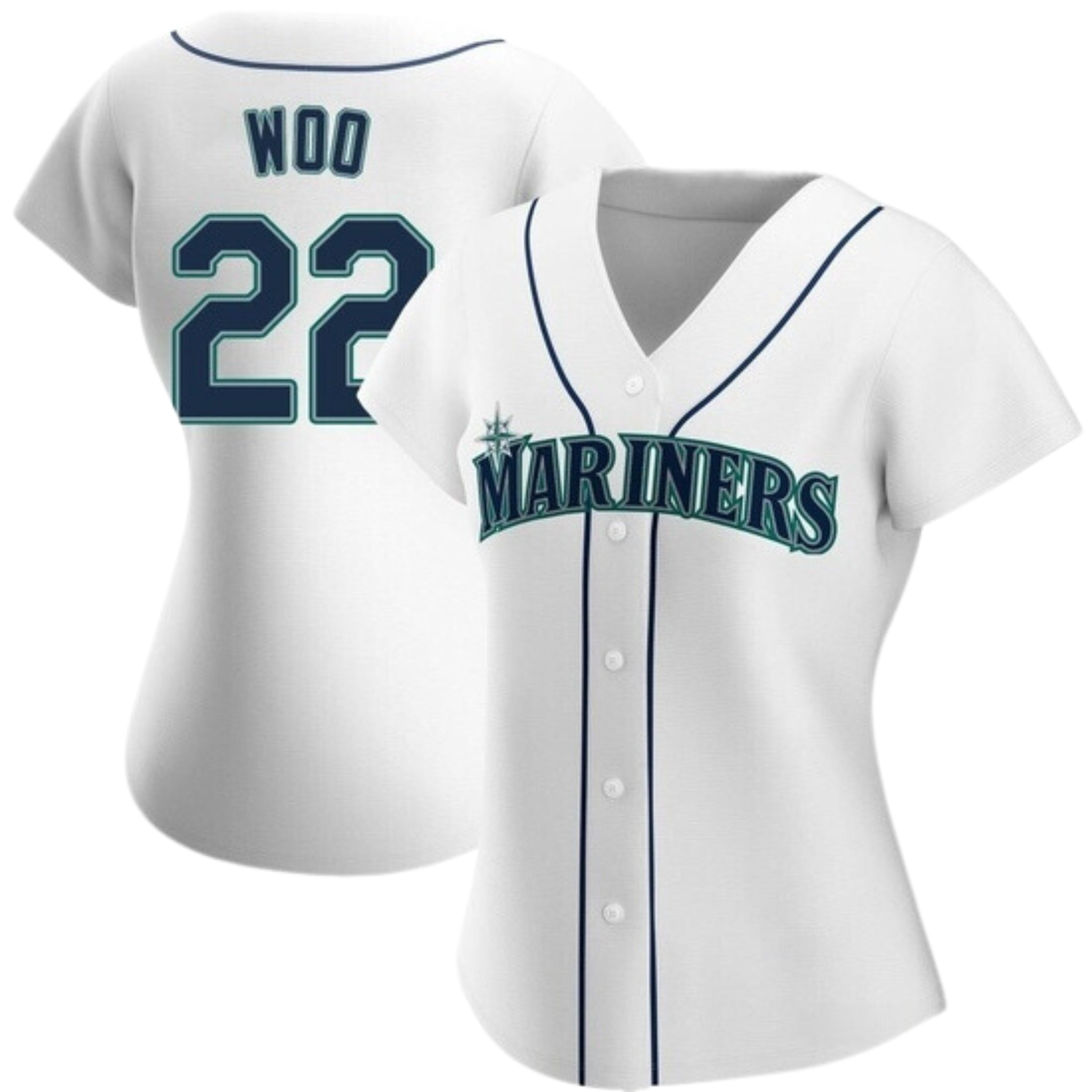 Bryan Woo Seattle Mariners 22 Jersey
