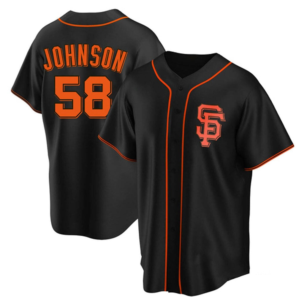 Bryce Johnson San Francisco Giants 58 Jersey