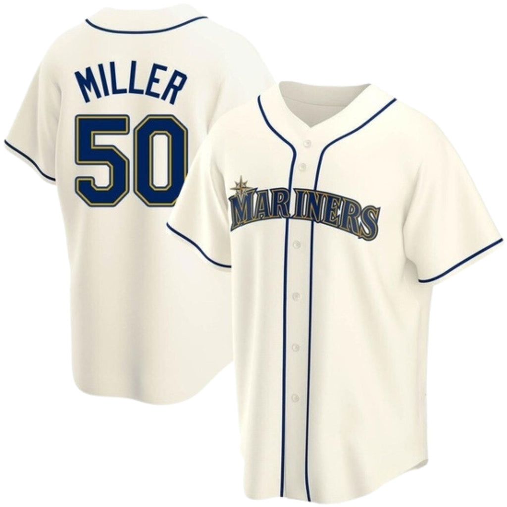 Bryce Miller Seattle Mariners 50 Jersey