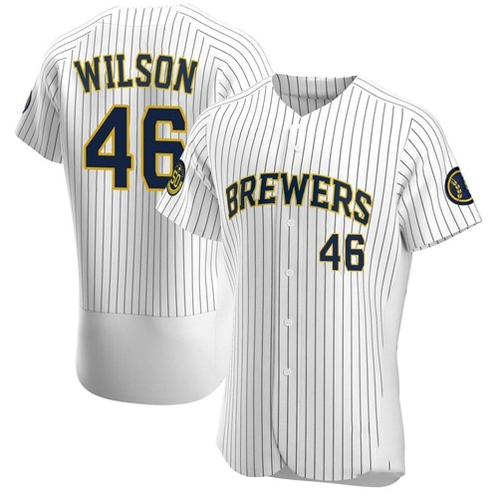 Bryse Wilson Milwaukee Brewers 46 Jersey
