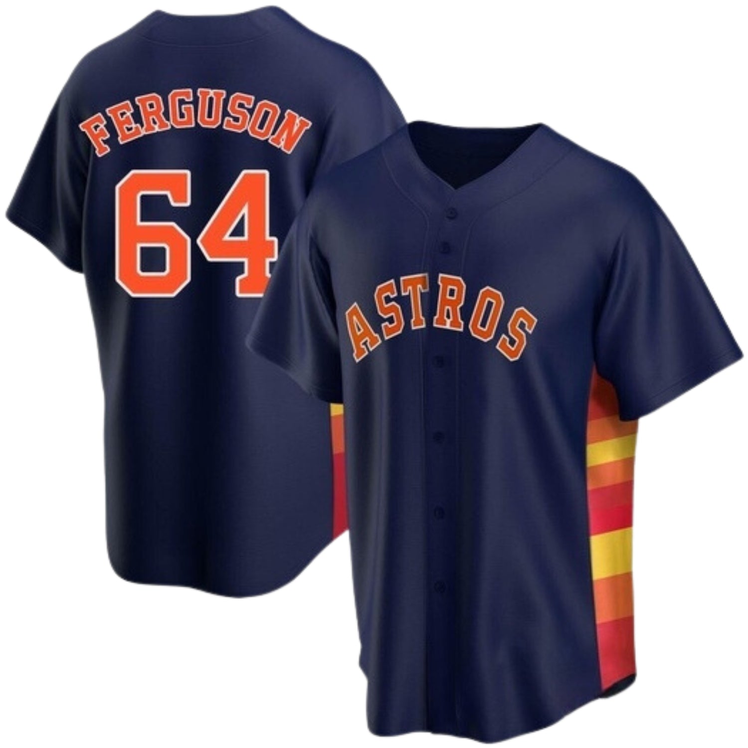 Caleb Ferguson Houston Astros 64 Jersey