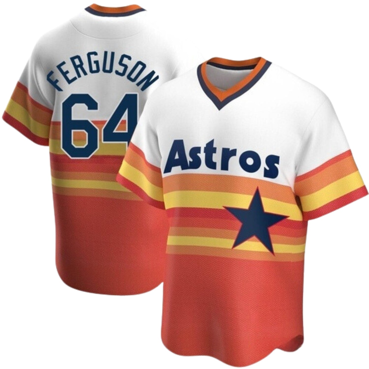 Caleb Ferguson Houston Astros 64 Jersey