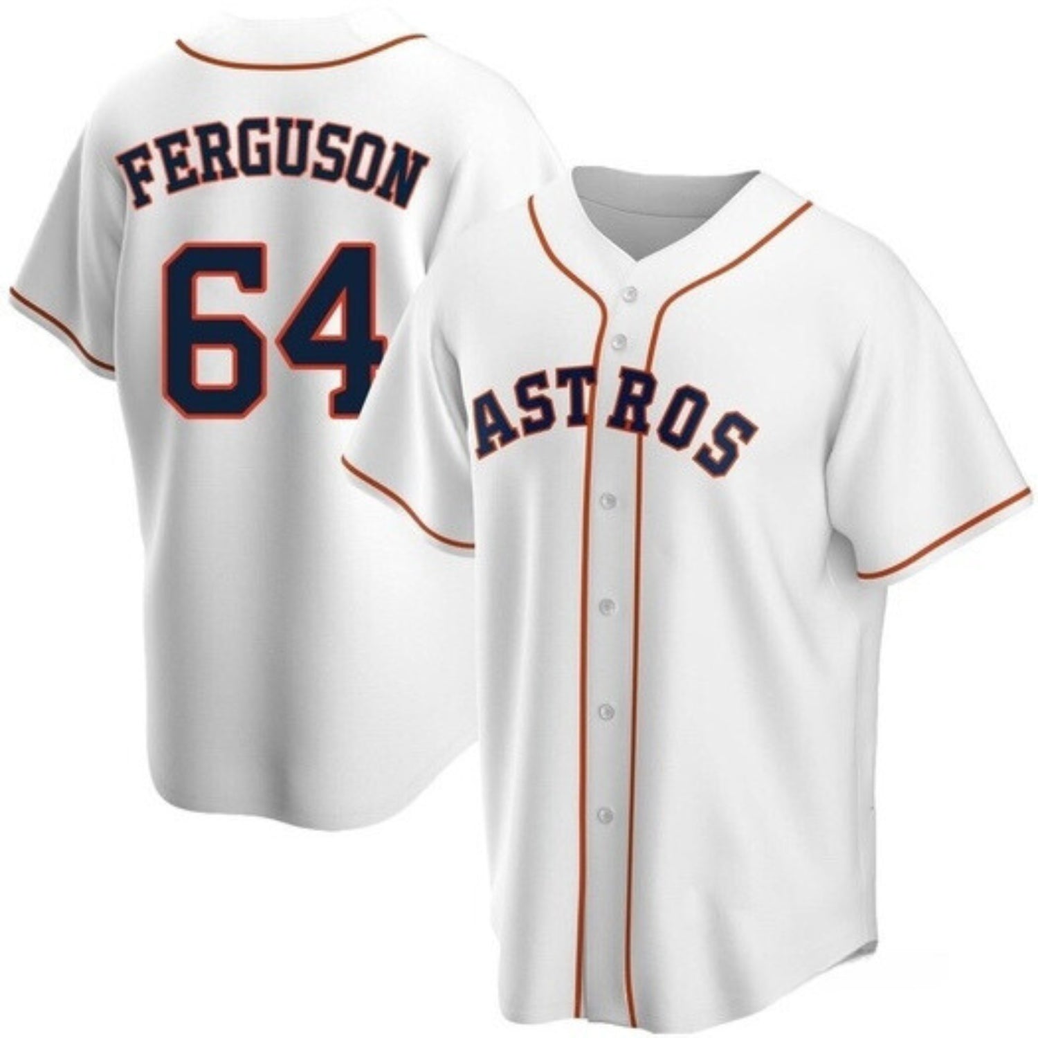 Caleb Ferguson Houston Astros 64 Jersey