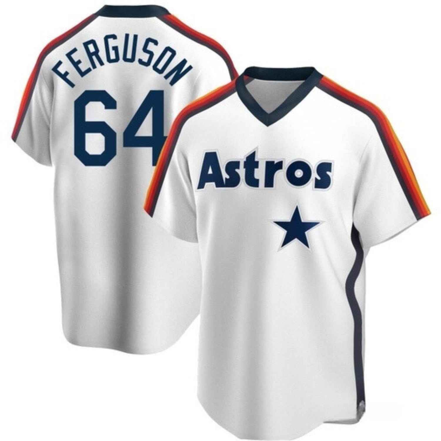 Caleb Ferguson Houston Astros 64 Jersey