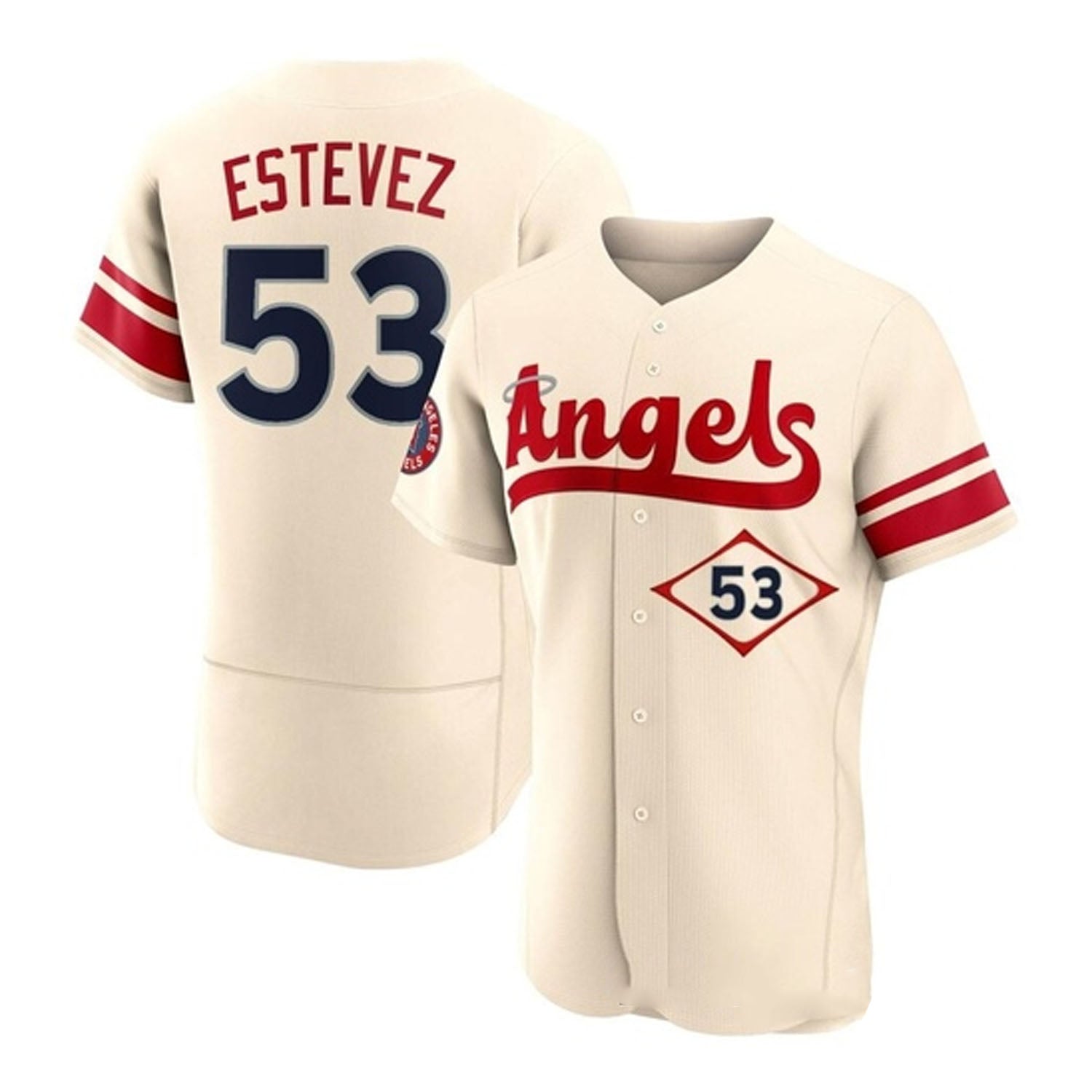 Carlos Estevez Los Angeles Angels 53 Jersey