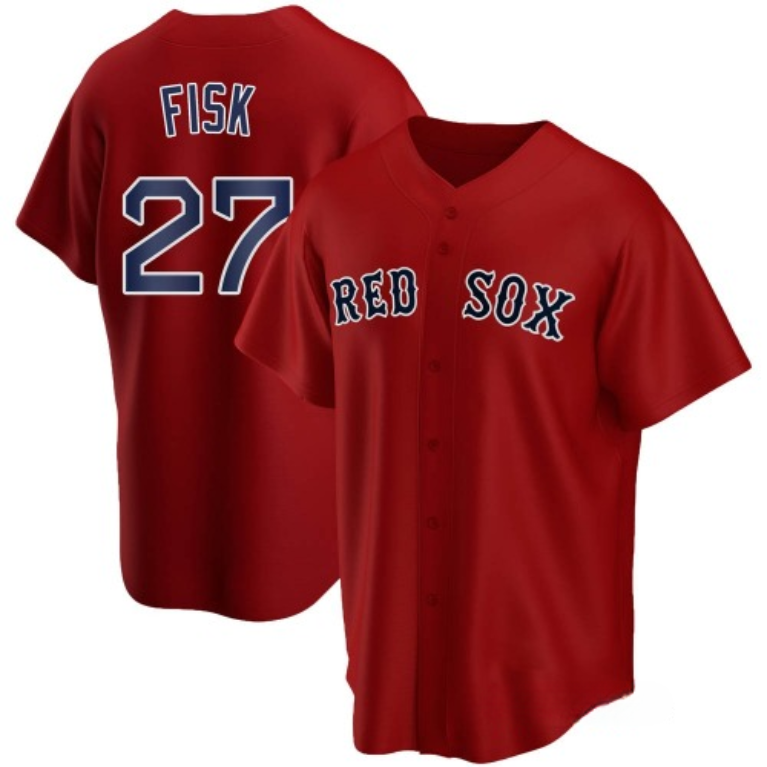 Carlton Fisk Boston Red Sox 27 Jersey