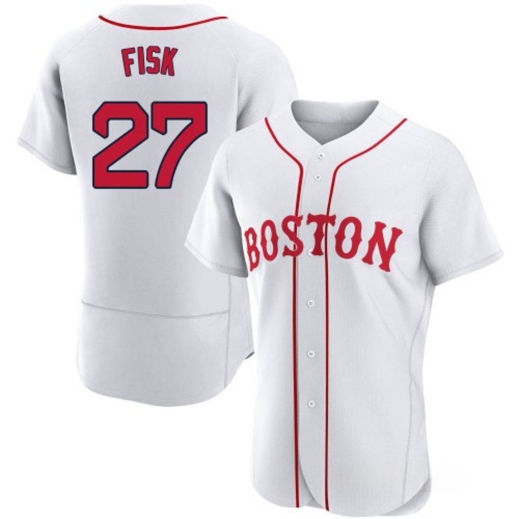 Carlton Fisk Boston Red Sox 27 Jersey