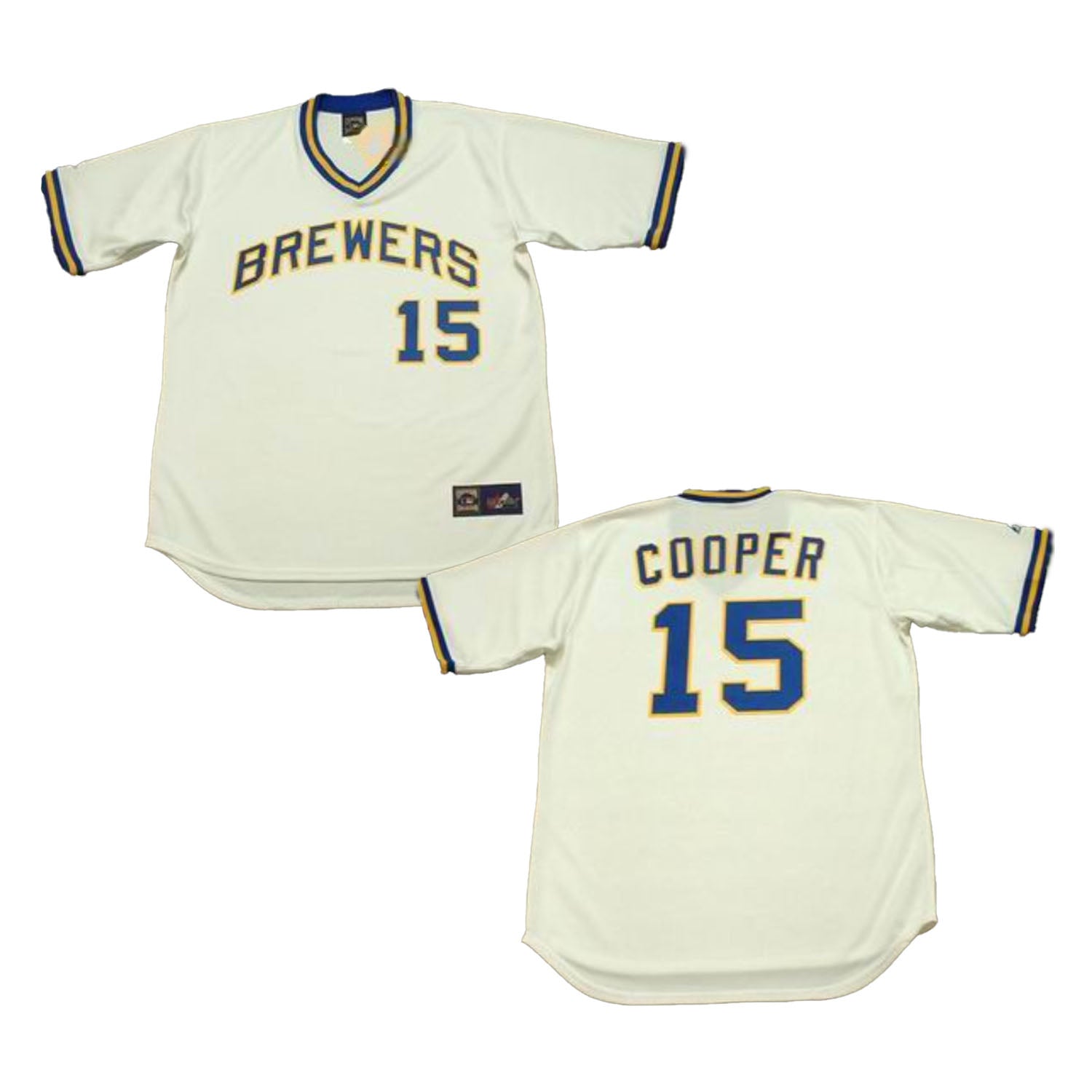 Cecil Cooper Milwaukee Brewers 15 Jersey