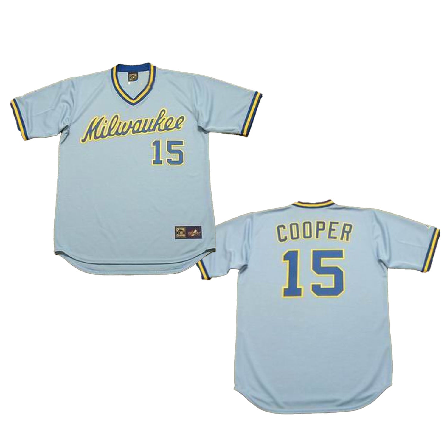 Cecil Cooper Milwaukee Brewers 15 Jersey