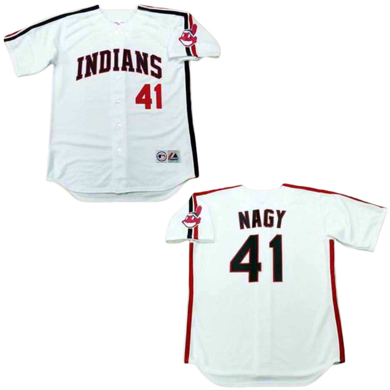 Charles Nagy Cleveland Indians 41 Jersey