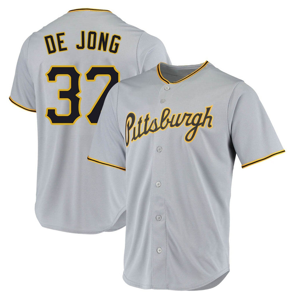 Chase De Jong Pittsburgh Pirates 37 Jersey