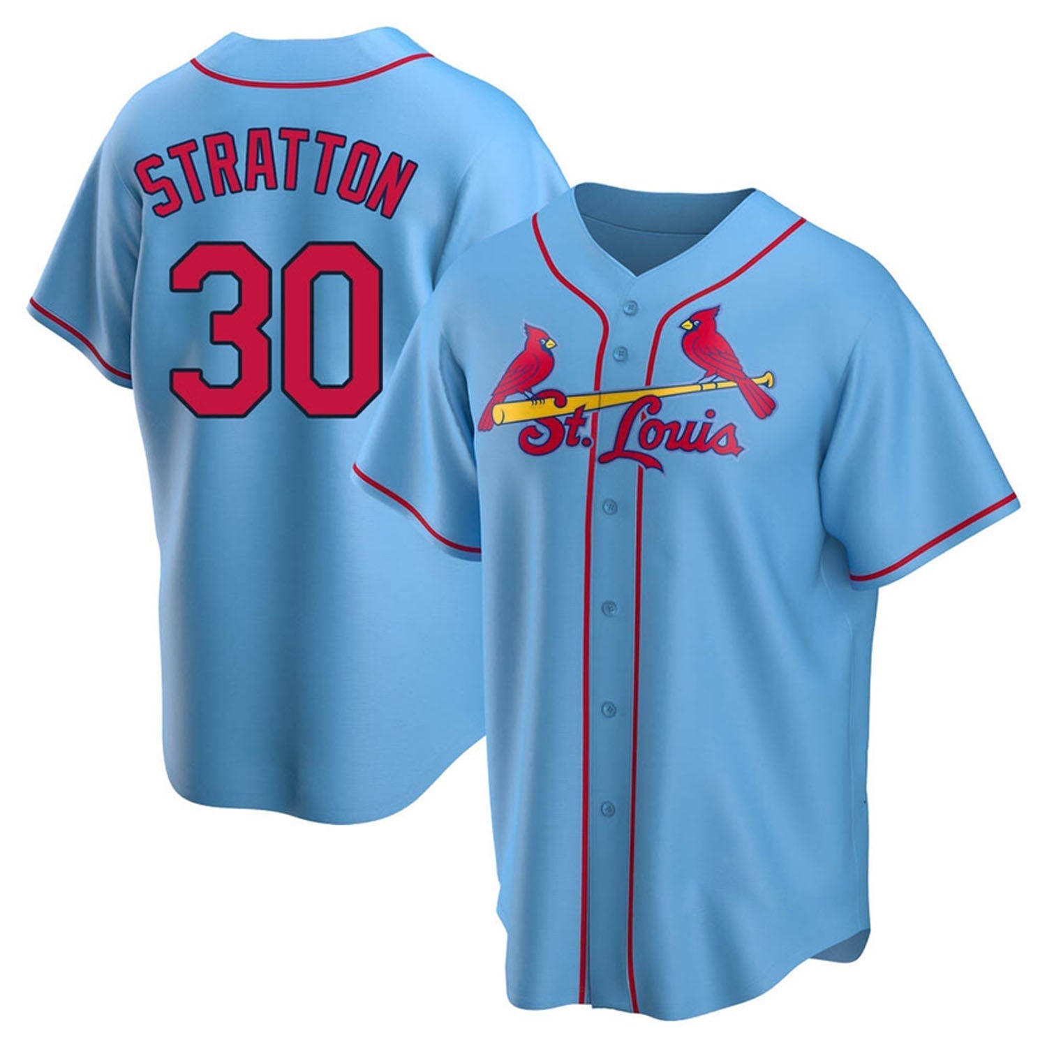Chris Stratton St Louis Cardinals 30 Jersey